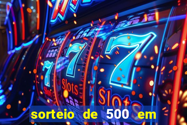 sorteio de 500 em cash toda segunda feira novibet